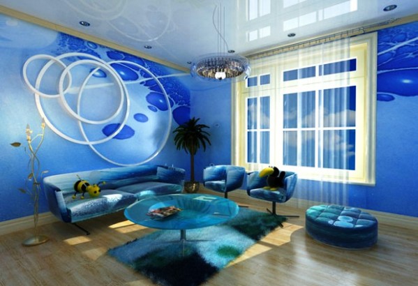 Стеклотканевые обои для отделки интерьера