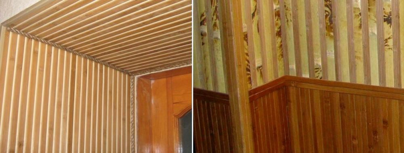 Бамбуковые обои: фото в интерьере, обои под бамбук, с рисунком, видео, как клеить на тканевой основе, на что, поклейка