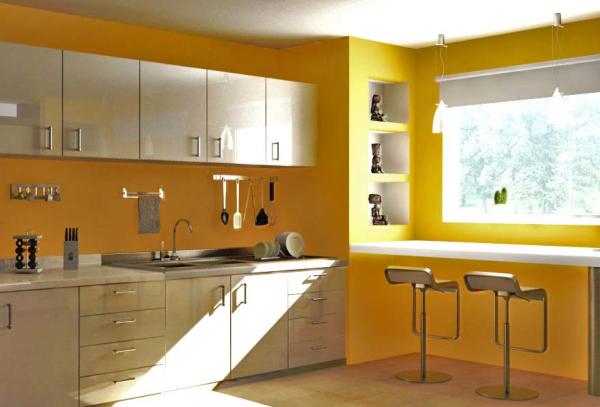 Какого цвета выбрать обои на кухню: советы дизайнеров