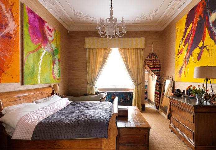 Шторы в интерьере спальни: цвет, дизайн, виды, ткани, стили, 90 фото