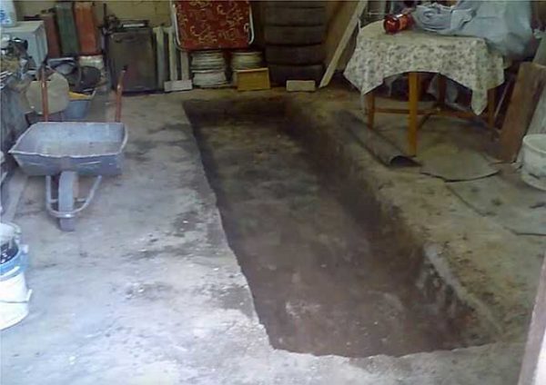 Как сделать смотровую яму в гараже