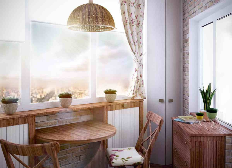			Уютный балкон в стиле прованс: удачное решение		