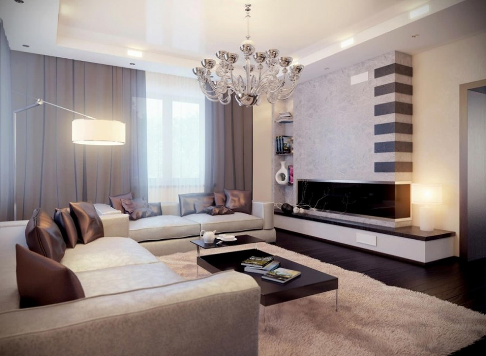 Оригинальные и стильные варианты оформления комнат в квартире