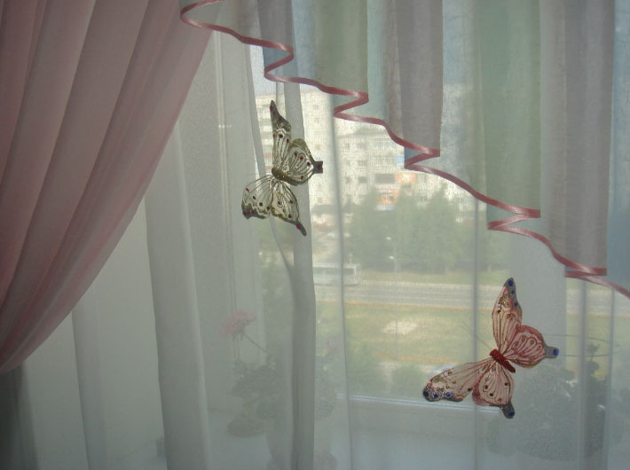 Узнай, как сделать бабочку для штор самостоятелно