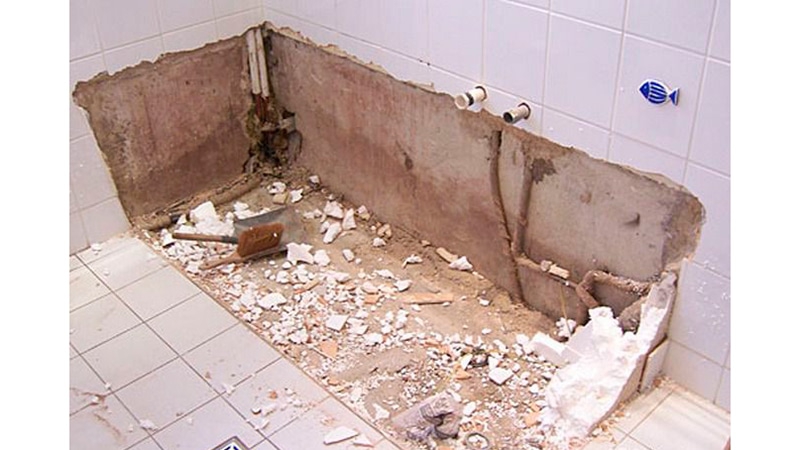 С чего начать ремонт в ванной: фото последовательности работ