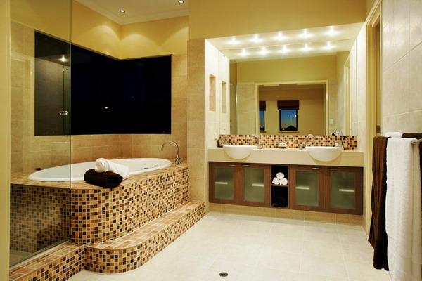 Особенности дизайна ванной комнаты без унитаза