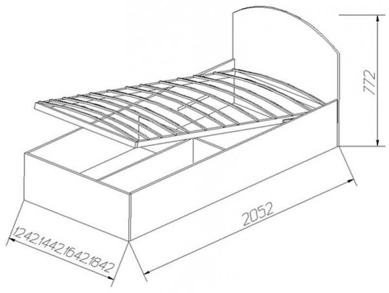 	Кровать с подъёмным механизмом своими руками: инструменты, материалы, выполнение	