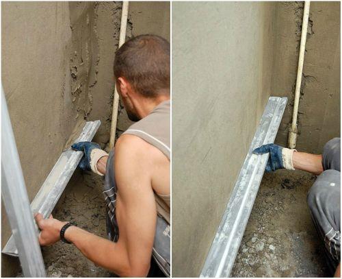 Как штукатурить стены цементным раствором?