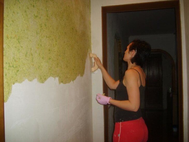 Мокрая штукатурка — современный способ отделки стен