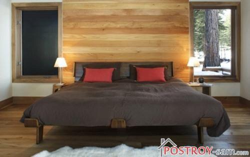 Кровать из массива дерева. Фото деревянных кроватей