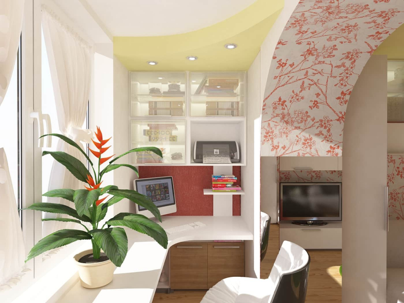 			Объединение балкона с комнатой: идеальное решение для маленькой квартиры		