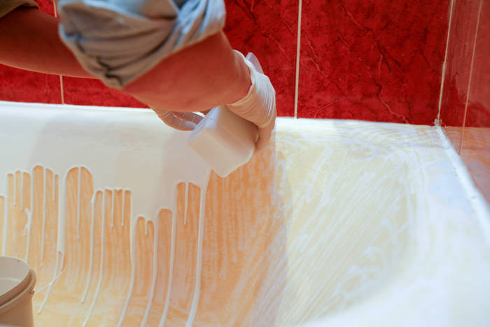 Покрытие ванны жидким акрилом: реставрируем ванну своими руками