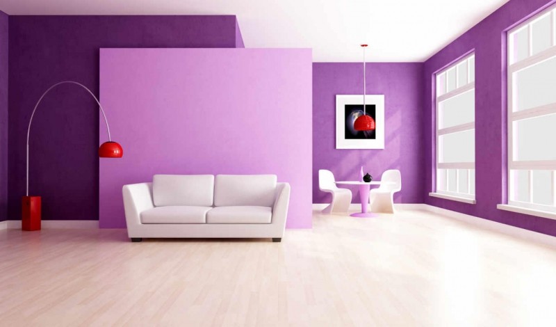 Сиреневые обои: для стен в интерьере, фото, цвета, с каким сочетаются, тона, бледно сиреневые с цветами, какой цвет дивана подойдет, видео