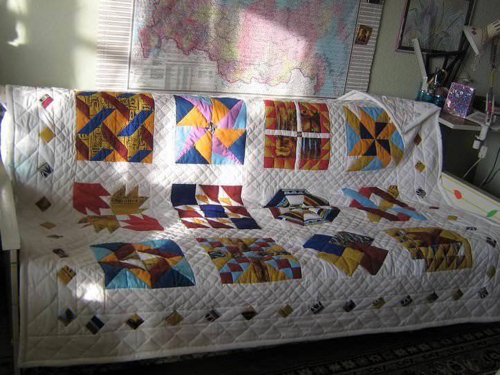 Лоскутное одеяло: фото, объемное стеганое, техника шитья из квадратов, видео-инструкция