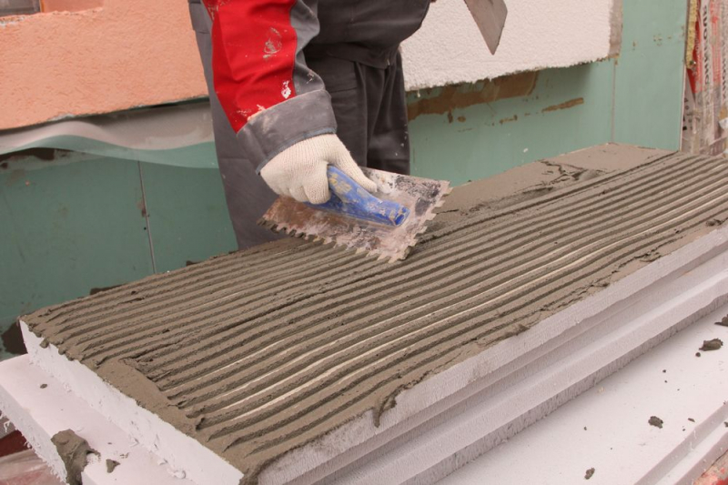 Клей для экструдированного пенополистирола к бетону