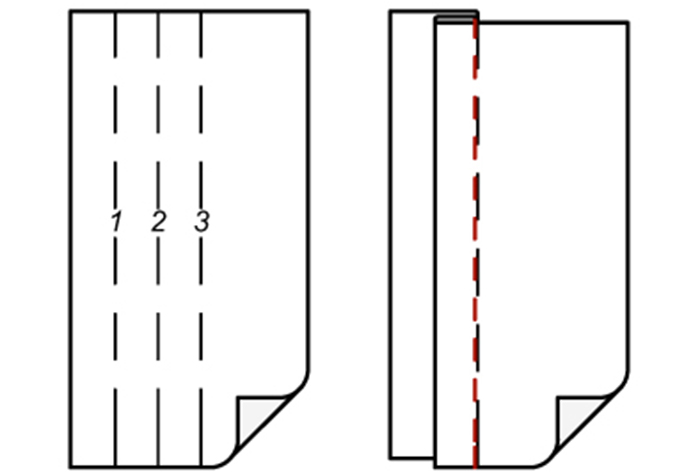 Как заложить складки на шторах: пошаговая инструкция