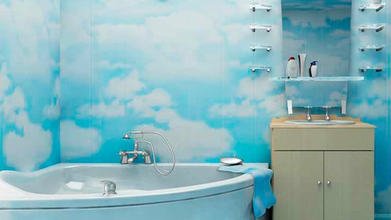Пластиковые панели для ванной: фото варианты ремонта