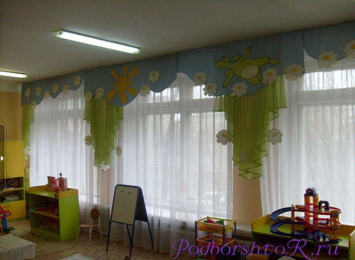 Для самых маленьких: как выбрать шторы для детского сада
