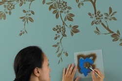 Как сделать своими руками трафареты для покраски стен?