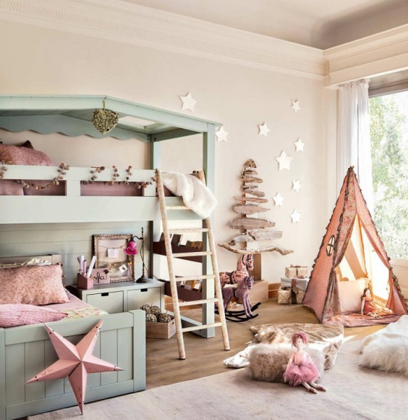 Детская комната для девочки - 90 лучших фото дизайна. Идеальное сочетание цвета и стиля!