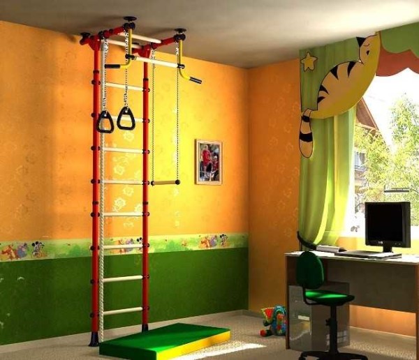 Спортивный уголок для детей в квартиру, дом