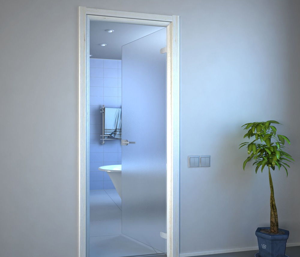 Выбор стеклянной двери в ванную: как сохранить интим?