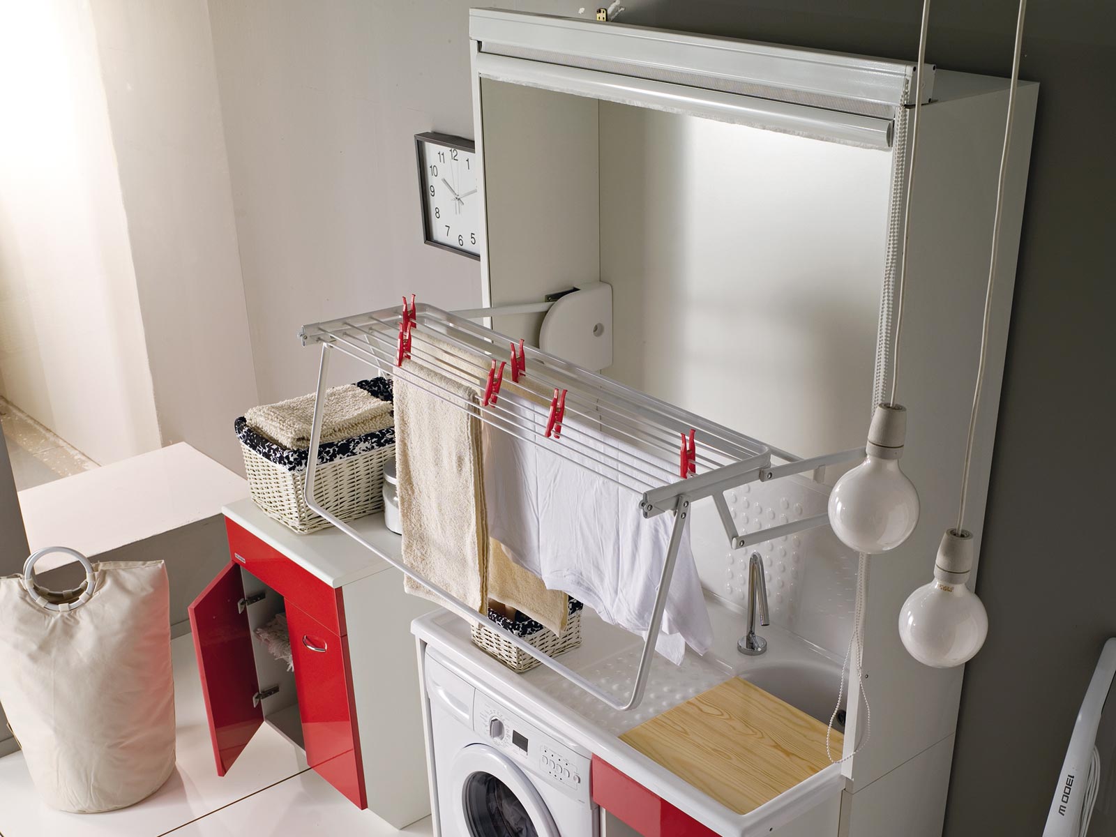 Как сушить белье в маленькой квартире идеи