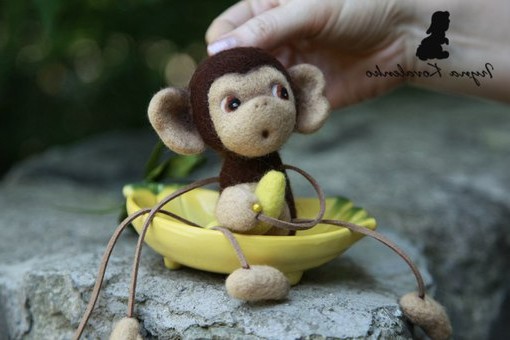 Как и из чего сделать обезьяну своими руками