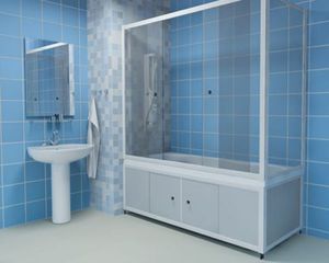 Экраны для ванной: особенности и фото