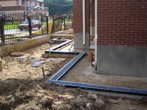 Лотки для ливневой канализации: бетонные, пластиковые, установка, цена
