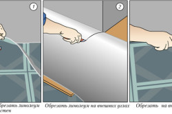 Укладка коммерческого линолеума своими руками (фото) 