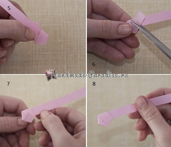 Звездочки из бумаги в технике оригами