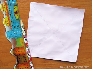 Вертушка из бумаги своими руками в технике оригами со схемами