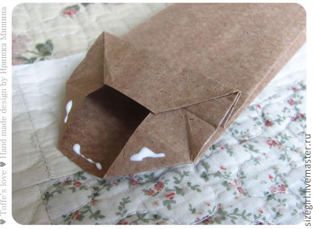 Пакет из крафт-бумаги и как сделать его своими руками