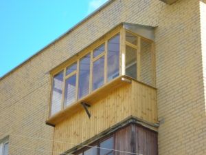 Заделка щелей на лоджии и балконе