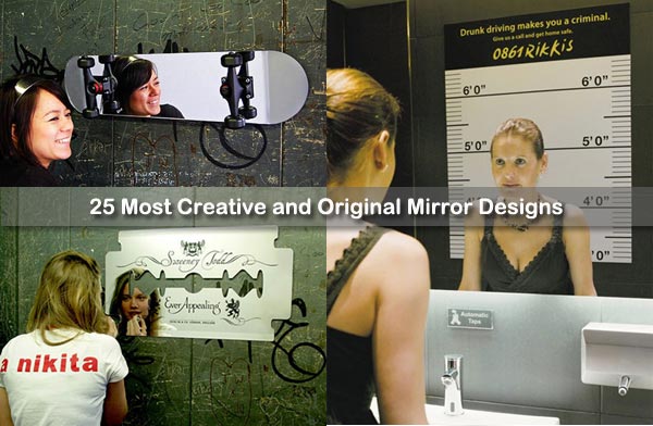 	25 самых оригинальных зеркал