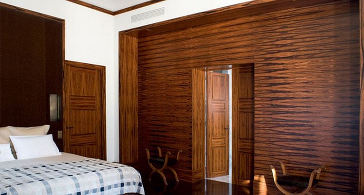 Отделка стен деревом и деревянными панелями — примеры дизайна (39 фото)