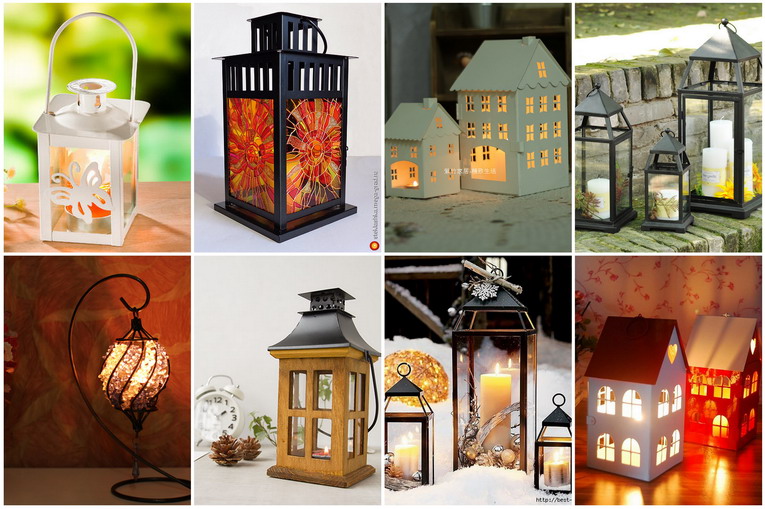 Вдохновение дня: свечные фонарики для декора дома и дачи (27 фото)