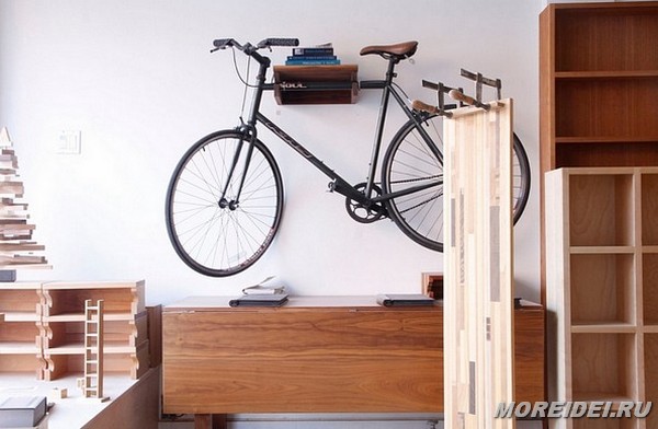 Хранение велосипеда в квартире - 25 творческих идей