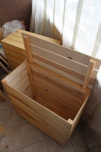 Ящик для хранения картофеля на балконе зимой: особенности изготовления