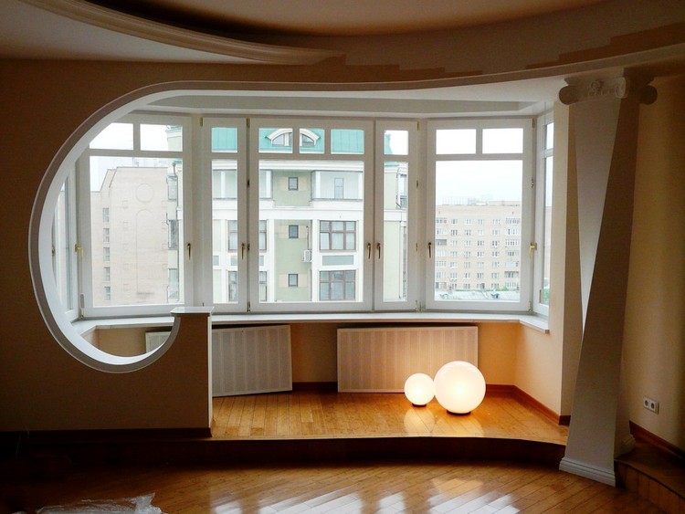 Балкон как часть комнаты в интерьере и его дизайн (40 фото)