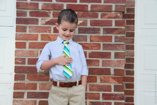 Детский галстук своими руками