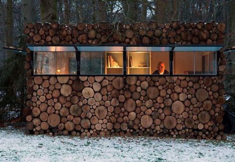 Глиночурка: дома из дров своими руками (38 фото)