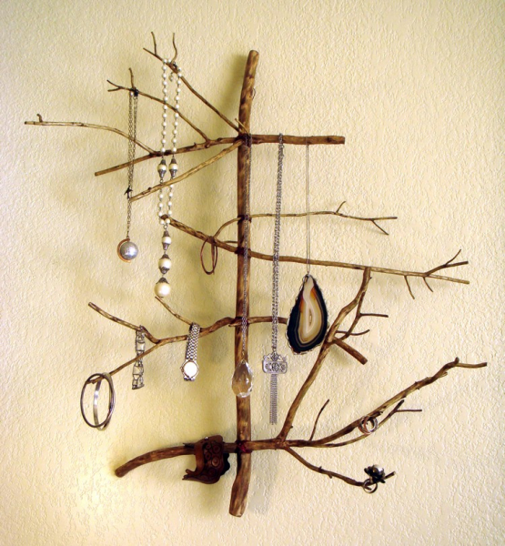 Деревянная вешалка своими руками (35 фото)