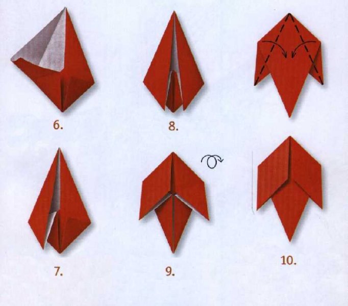 Подснежник. Оригами - лучшее.