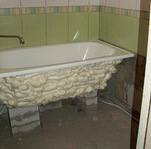 Поэтапная установка акриловой ванны своими руками