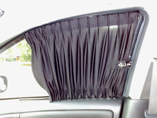 Как сделать шторки в авто 🚩 Шторки в машину своими руками 🚩 Hand-made
