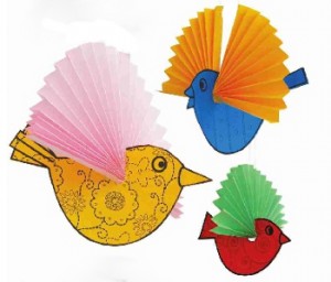 Птица из бумаги своими руками в технике оригами для детей