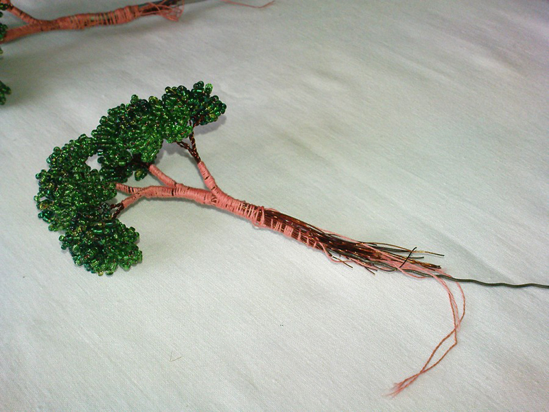 Цветы и деревья из бисера: схемы поделок своими руками от Донателлы Чиотти