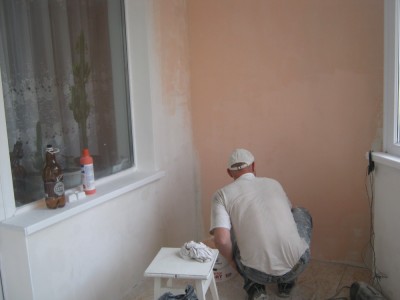 Покраска балкона своими руками (фото)		